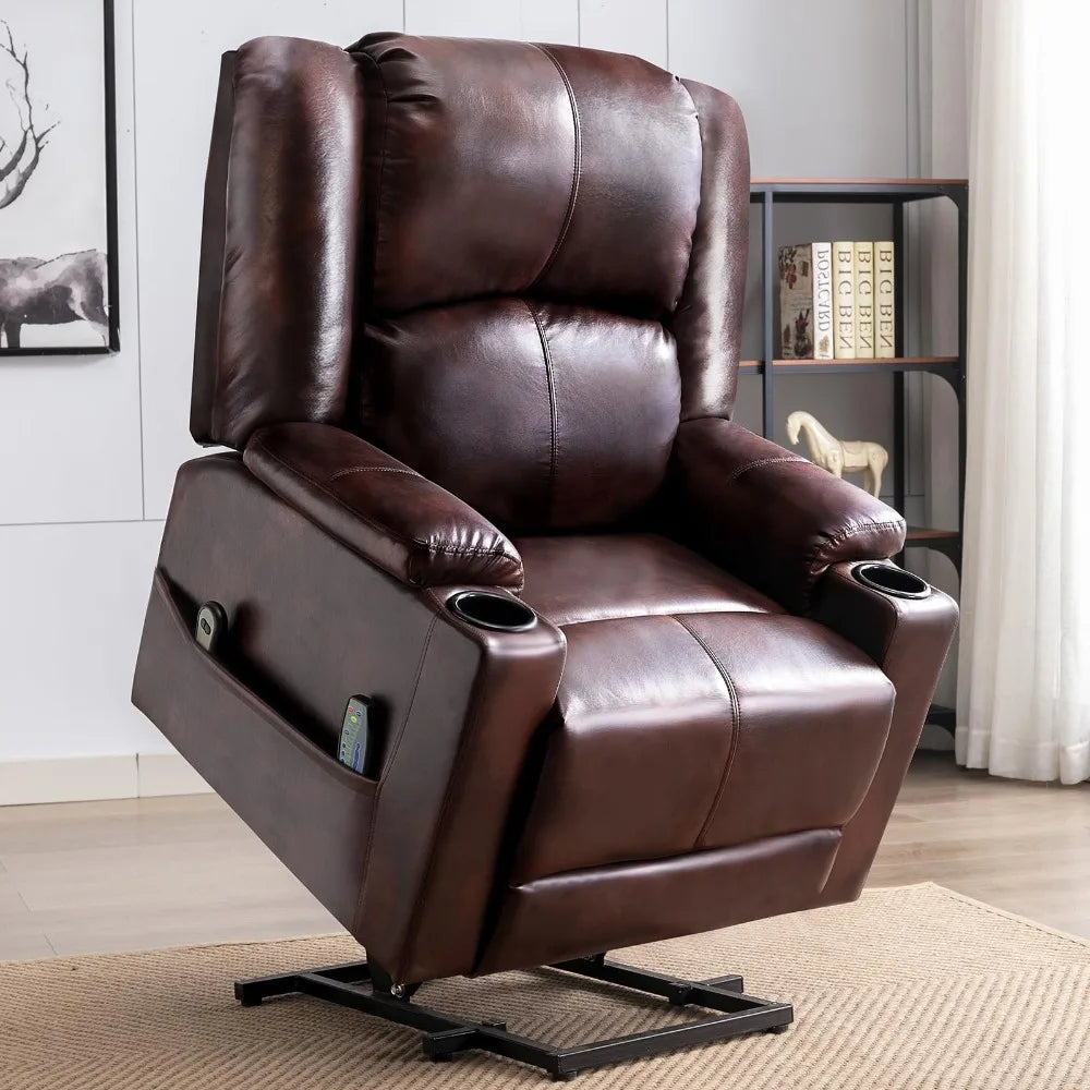 Lift Assist Heated Massage and Recliner Chair